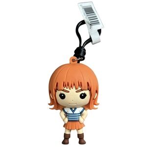 One Piece Live Action Series Netflix Monogram 3D Figural Bag Clip - Nami
